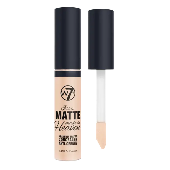 Матирующий консилер под глаза светлый нейтральный 4 W7 Matte Made In Heaven, 14 мл
Матирующий консилер под глаза светлый нейтральный 4 W7 Matte Made In Heaven, 14 мл