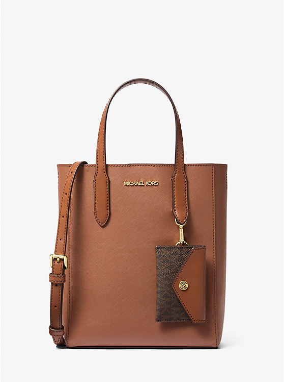 Маленькая сумка-тоут Vincent из сафьяновой кожи с чехлом для карт Michael Kors, коричневый
Маленькая сумка-тоут Vincent из сафьяновой кожи с чехлом для карт Michael Kors, коричневый