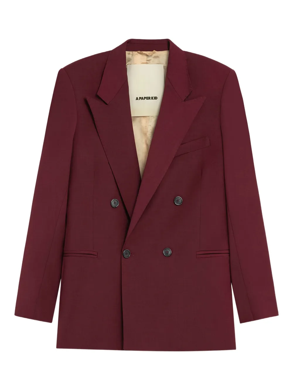 Двубортный блейзер A Paper Kid, красный
Двубортный блейзер A Paper Kid, красный