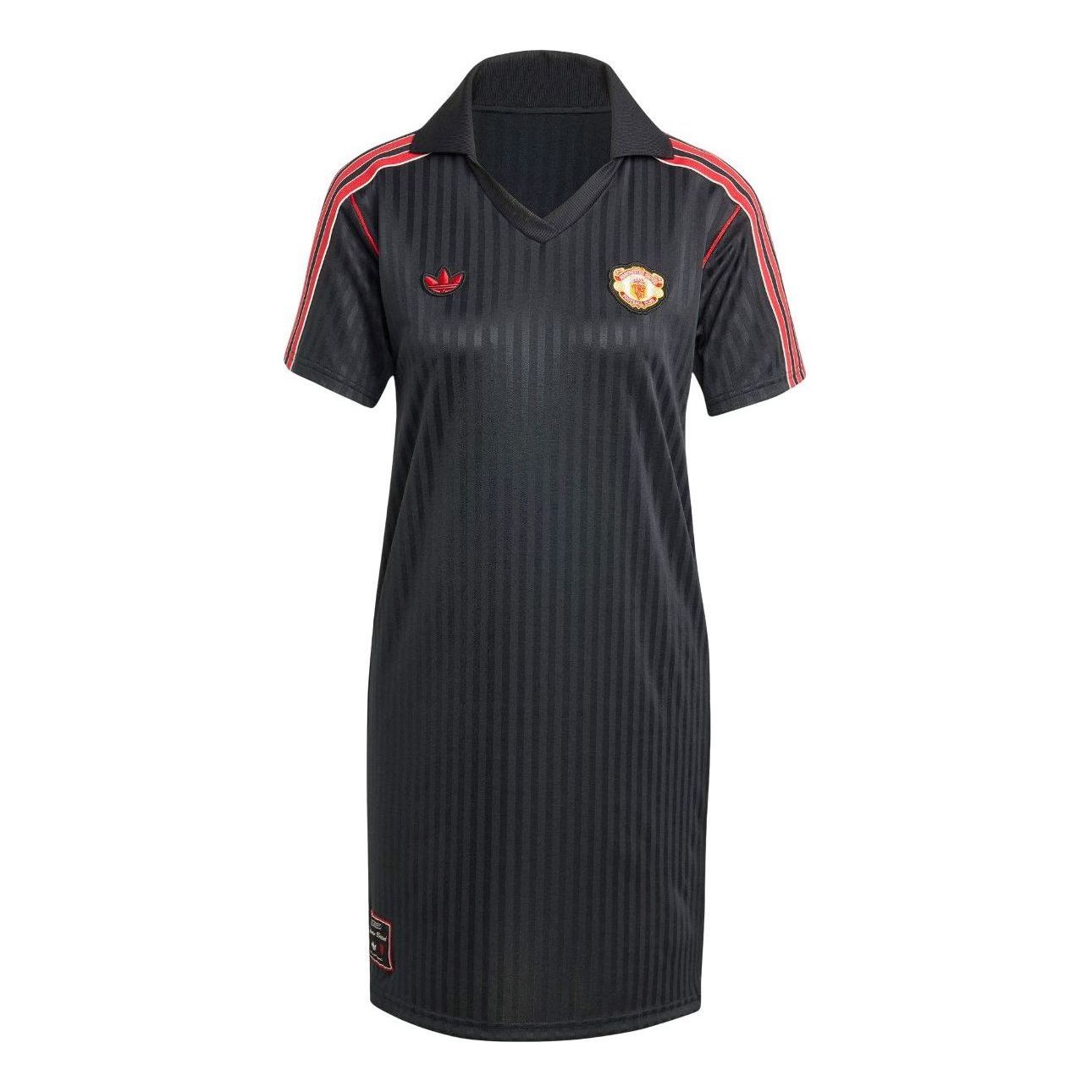 Платье (WMNS) adidas Manchester United Terrace Icons Dress 'Black Red'
Платье (WMNS) adidas Manchester United Terrace Icons Dress 'Black Red'