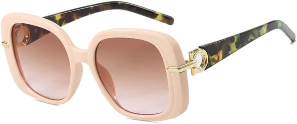 Винтажные солнцезащитные очки большого размера для женщин и мужчин, роскошные очки в стиле панк, популярная большая оправа, защита от УФ-излучения UV400 HHZZYVY, Beige Tea Pink
Винтажные солнцезащитные очки большого размера для женщин и мужчин, роскошные очки в стиле панк, популярная большая оправа, защита от УФ-излучения UV400 HHZZYVY, Beige Tea Pink