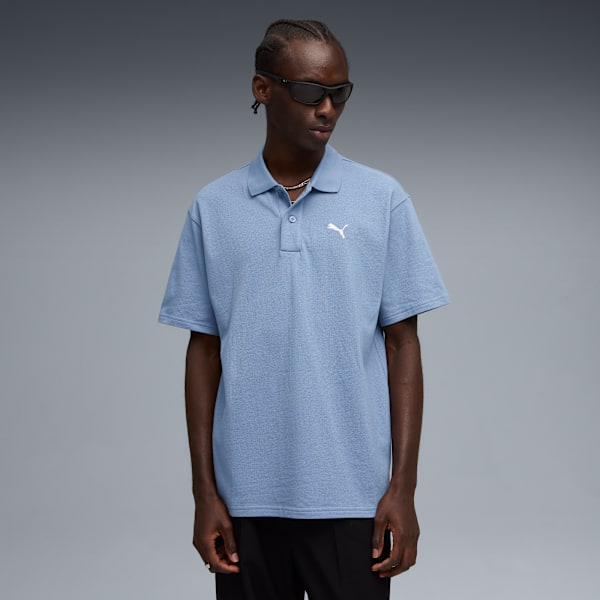 Мужская свободная рубашка-поло из пике Puma Wardrobe Essentials, синий
Мужская свободная рубашка-поло из пике Puma Wardrobe Essentials, синий