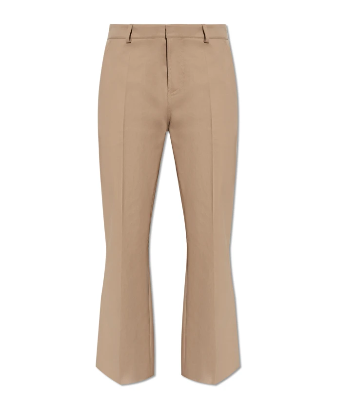 Широкие брюки со складками спереди Balmain, коричневый
Широкие брюки со складками спереди Balmain, коричневый