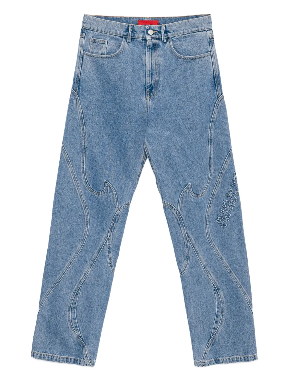 Джинсы со вставками KUSIKOHC, синий
Джинсы со вставками KUSIKOHC, синий