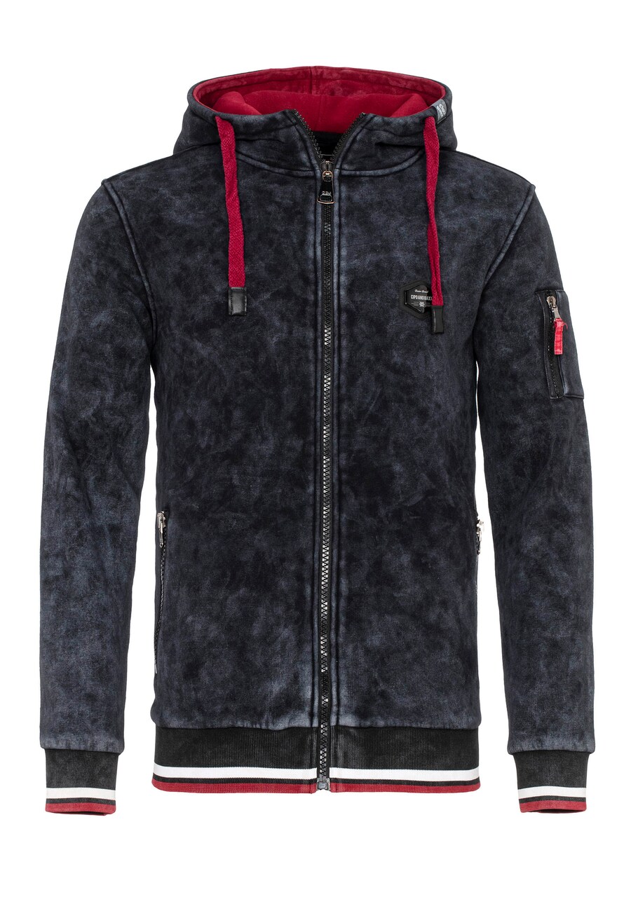 Толстовка с капюшоном на молнии CIPO & BAXX, Mottled Black
Толстовка с капюшоном на молнии CIPO & BAXX, Mottled Black