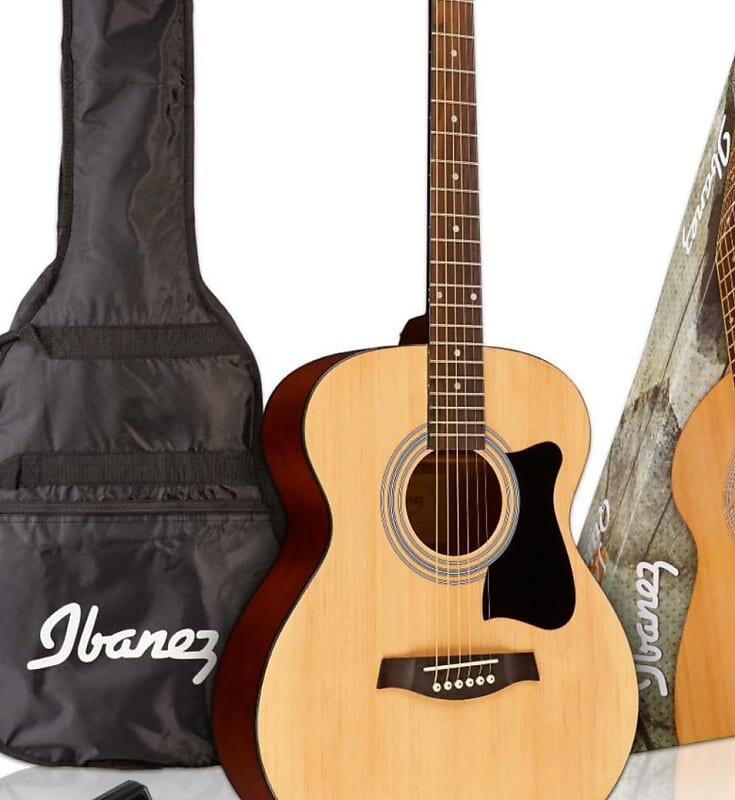 Ibanez JamPack IJVC50 Акустическая гитара - Концерт Ibanez IJVC50 Grand Concert Acoustic Guitar JamPack in Natural H
Ibanez JamPack IJVC50 Акустическая гитара - Концерт Ibanez IJVC50 Grand Concert Acoustic Guitar JamPack in Natural H