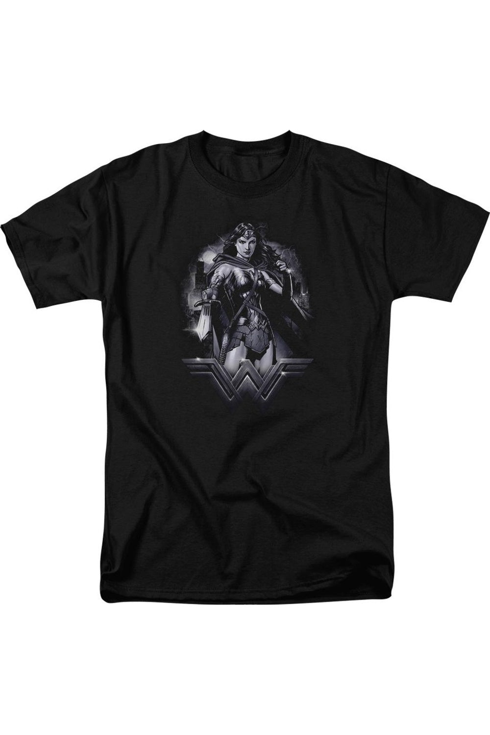 Футболка с коротким рукавом для взрослых Batman V Superman Rainy Night Gildan, черный
Футболка с коротким рукавом для взрослых Batman V Superman Rainy Night Gildan, черный