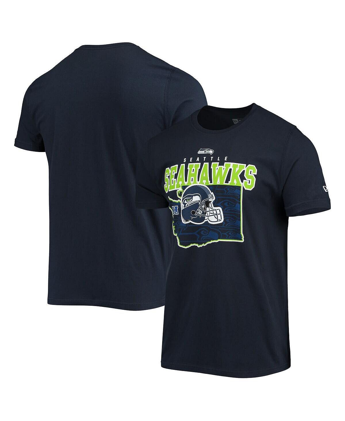 Мужская футболка college navy seattle seahawks local pack New Era, синий
Мужская футболка college navy seattle seahawks local pack New Era, синий