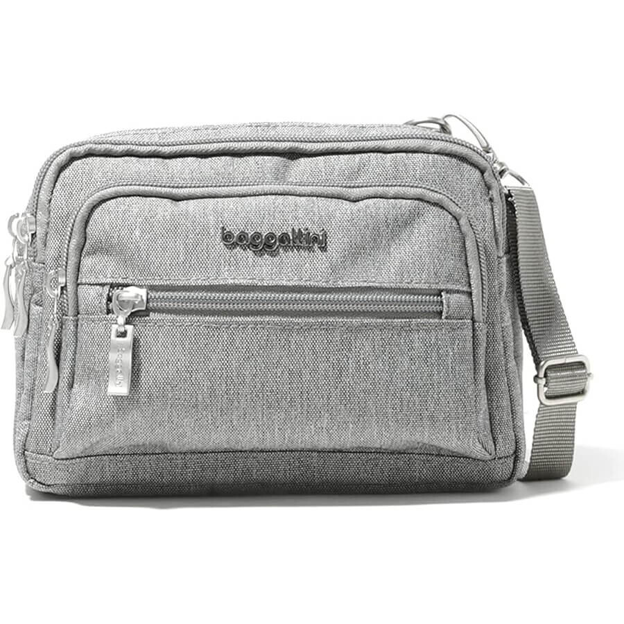 Сумка Baggallini Triple Zip, серый
Сумка Baggallini Triple Zip, серый