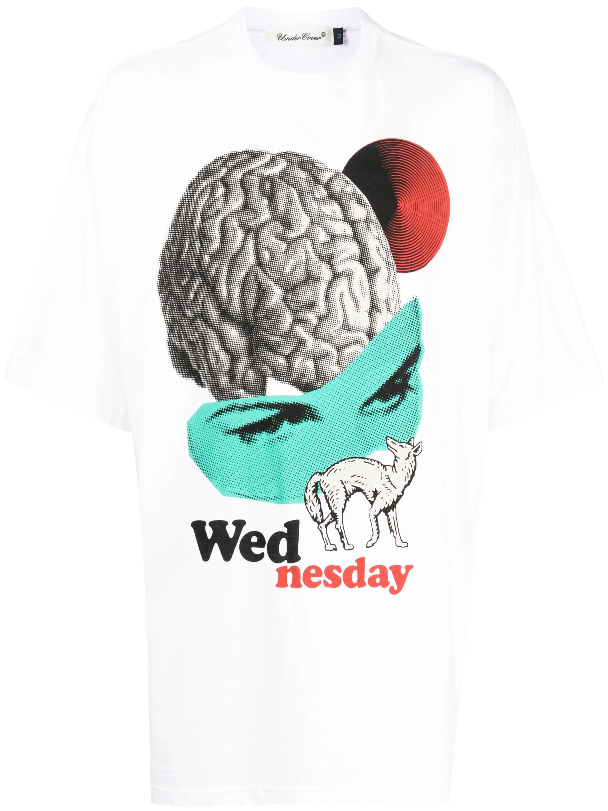 Футболка с графичным принтом Undercover, белый
Футболка с графичным принтом Undercover, белый