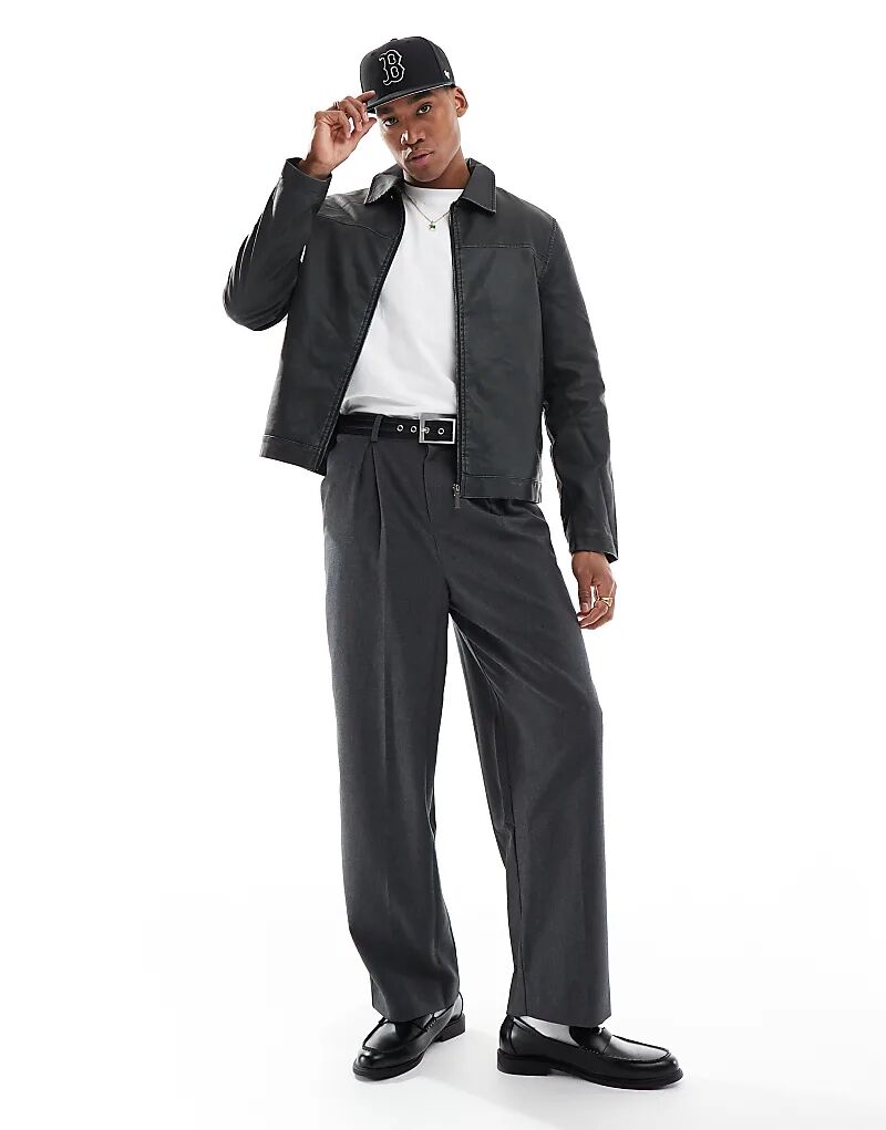 Куртка из искусственной кожи с эффектом потертости черного цвета Native Youth, Черный, Куртка из искусственной кожи с эффектом потертости черного цвета Native Youth
Куртка из искусственной кожи с эффектом потертости черного цвета Native Youth, Черный, Куртка из искусственной кожи с эффектом потертости черного цвета Native Youth