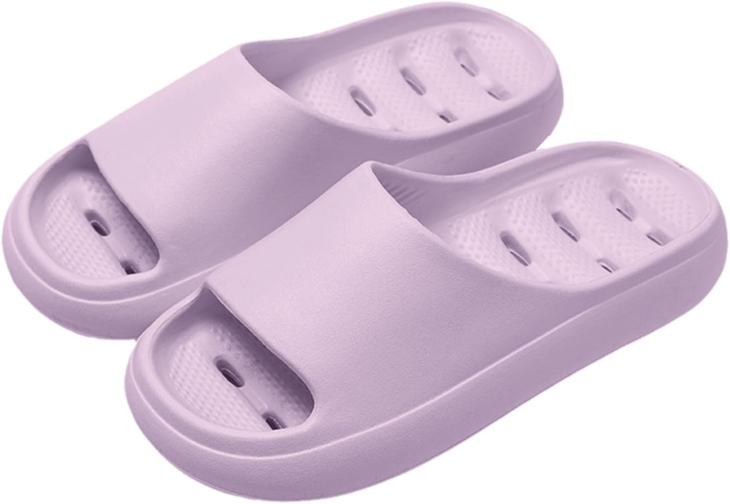 Тапочки-подушки для женщин и мужчин, быстросохнущие, для душа, ванной комнаты, с нескользящей толстой подошвой, ультрамягкие, пляжные сандалии Generic, фиолетовый
Тапочки-подушки для женщин и мужчин, быстросохнущие, для душа, ванной комнаты, с нескользящей толстой подошвой, ультрамягкие, пляжные сандалии Generic, фиолетовый