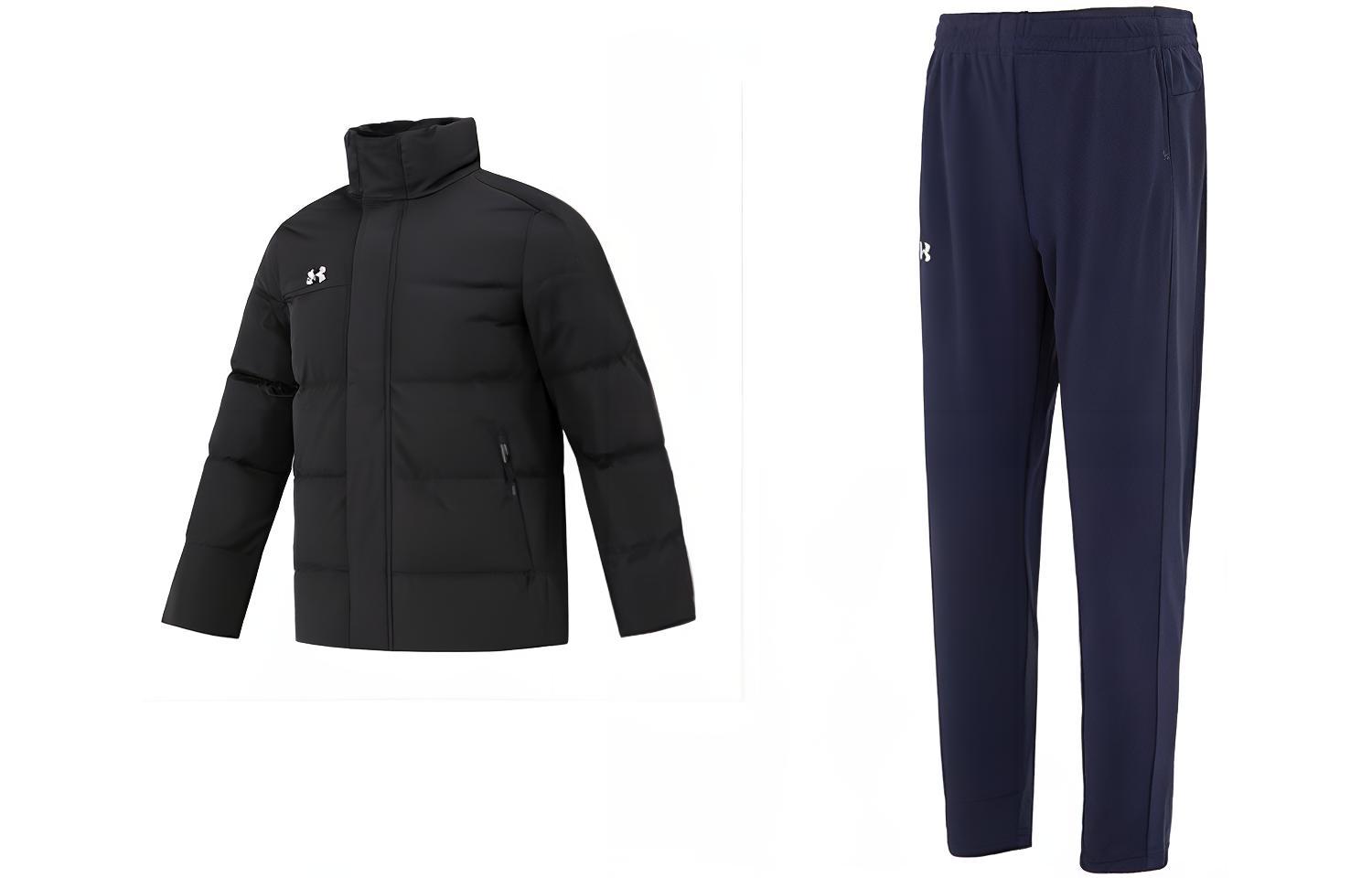 Повседневный спортивный костюм мужской с воротником стойкой умеренный Under Armour, set (черный+темно-синий)
Повседневный спортивный костюм мужской с воротником стойкой умеренный Under Armour, set (черный+темно-синий)