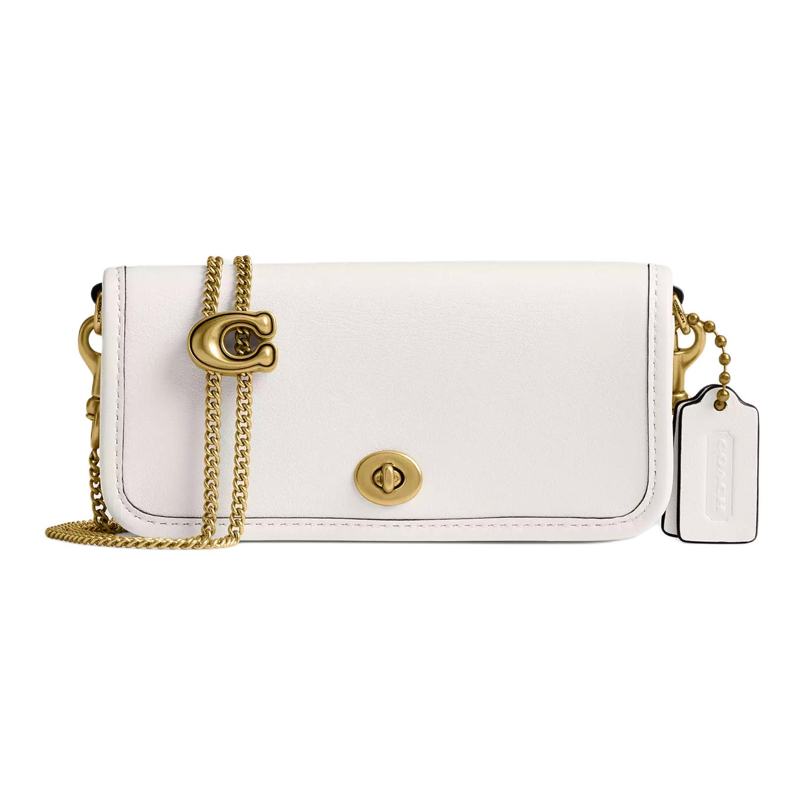 COACH Миниатюрная женская кожаная сумка через плечо из мягкой замши с латунной фурнитурой и меловым оттенком
COACH Миниатюрная женская кожаная сумка через плечо из мягкой замши с латунной фурнитурой и меловым оттенком