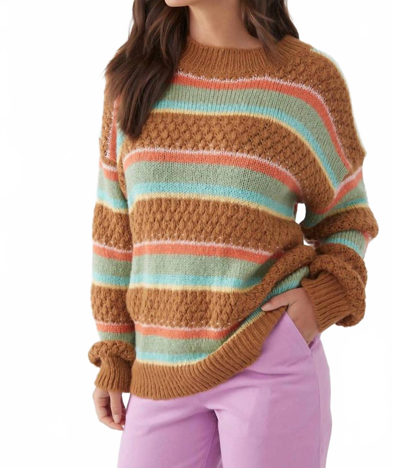 Флид свитер свободной вязки в цвете бурундук O'Neill, Chipmunk
Флид свитер свободной вязки в цвете бурундук O'Neill, Chipmunk