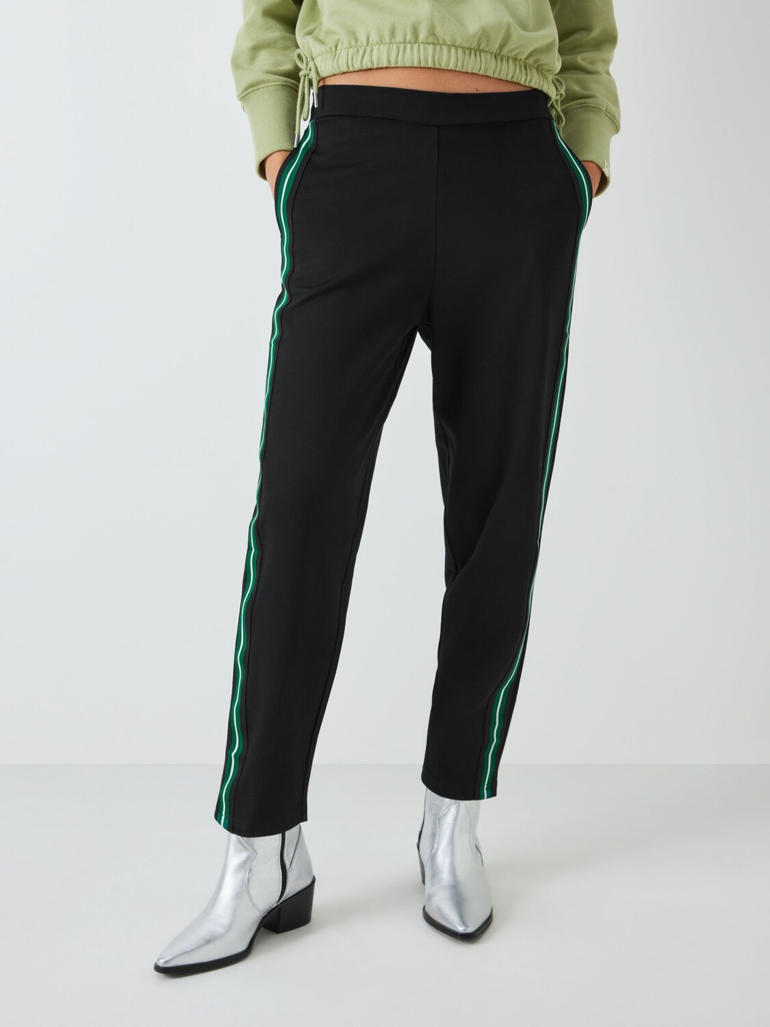 Брюки с полосками по бокам John Lewis ANYDAY, черный
Брюки с полосками по бокам John Lewis ANYDAY, черный