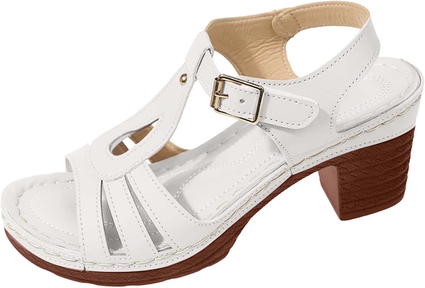 Женские сандалии Летние элегантные Платформа Низкий клин Комфортные элегантные с ремешком на щиколотке Открытый носок Модные свадебные, вечерние, на выпускной, для танцев Kvotuu, белый
Женские сандалии Летние элегантные Платформа Низкий клин Комфортные элегантные с ремешком на щиколотке Открытый носок Модные свадебные, вечерние, на выпускной, для танцев Kvotuu, белый