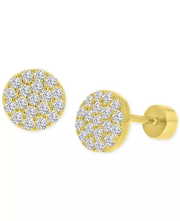 Серьги-Гвоздики с кубическим цирконием (3/4 карата) из стерлингового серебра с 14-каратным золотом Macy'S, gold
Серьги-Гвоздики с кубическим цирконием (3/4 карата) из стерлингового серебра с 14-каратным золотом Macy'S, gold