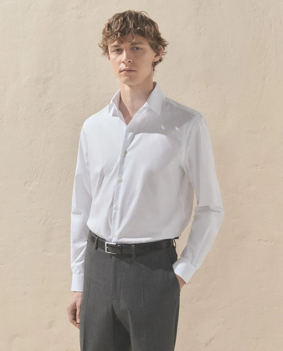 Мужская рубашка классического кроя Dustin, белый 
Мужская рубашка классического кроя Dustin, белый