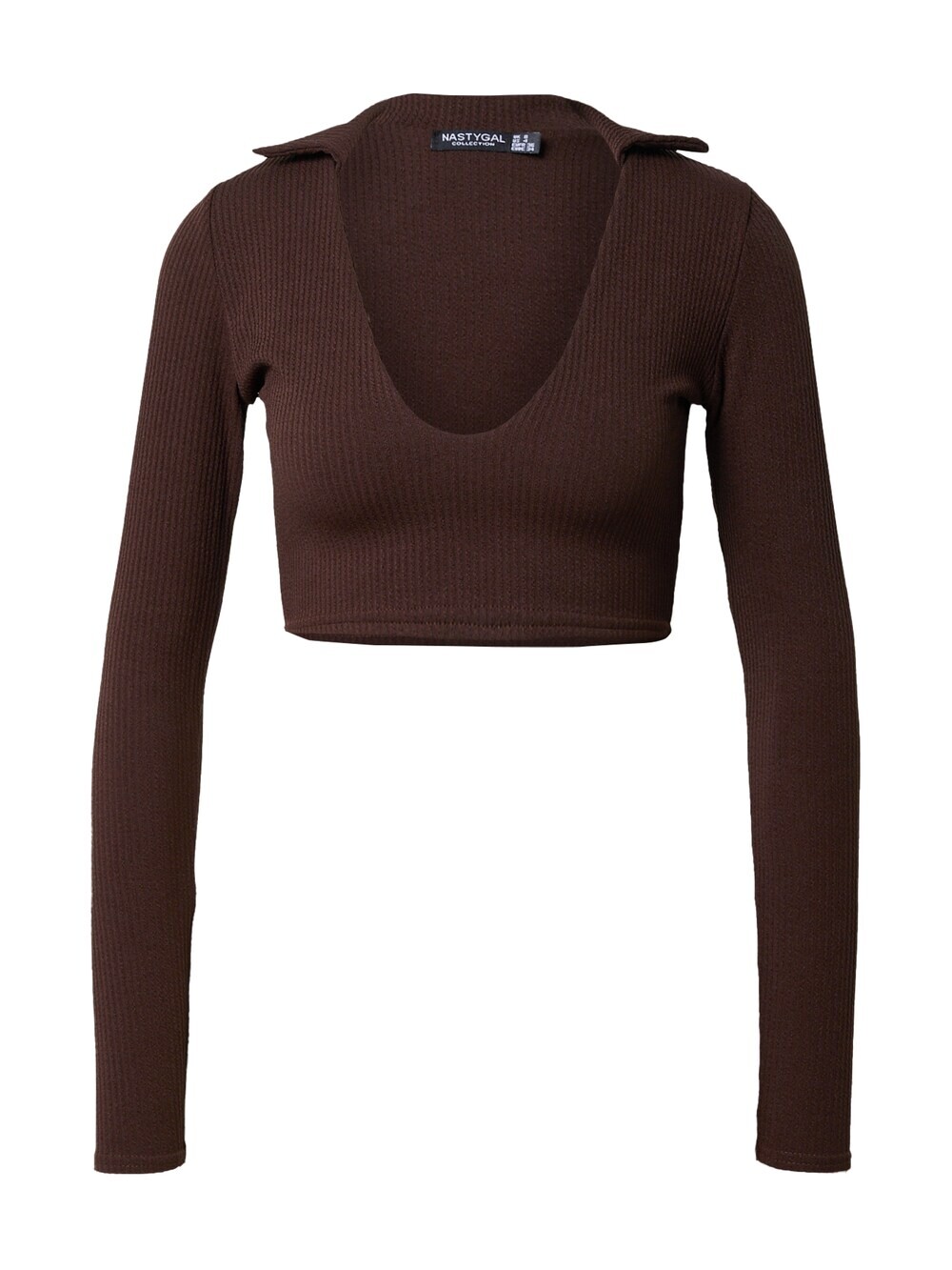 Рубашка Nasty Gal, бордо 
Рубашка Nasty Gal, бордо