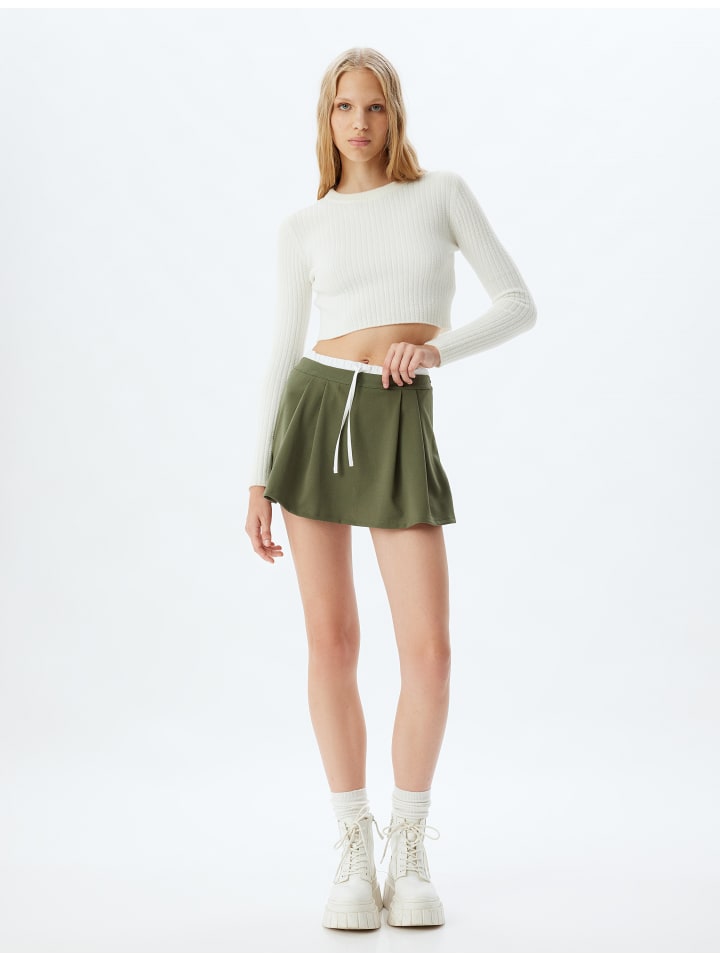 Мини-юбка KOTON, хаки
Мини-юбка KOTON, хаки