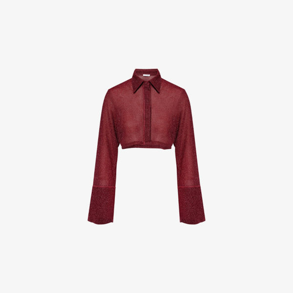 Рубашка короткая Oseree Lumiere, бургундия
Рубашка короткая Oseree Lumiere, бургундия