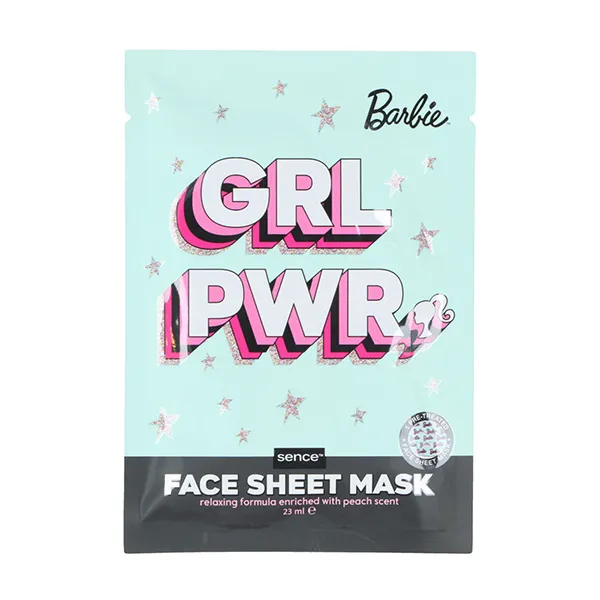 Маска для лица Girl Power Barbie Sence Beauty, 1 UD
Маска для лица Girl Power Barbie Sence Beauty, 1 UD