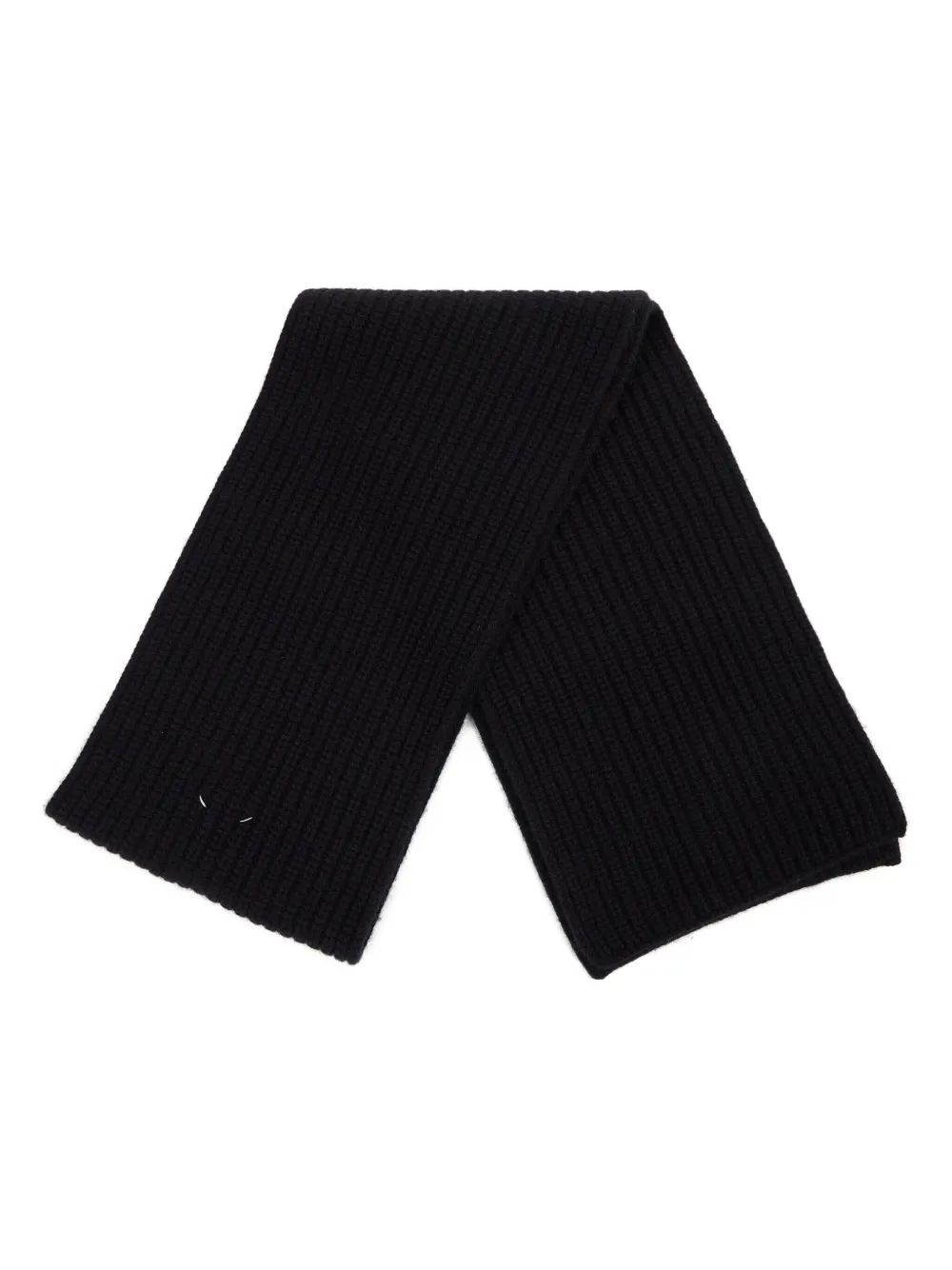 Кашемировый шарф в рубчик MAISON MARGIELA, черный
Кашемировый шарф в рубчик MAISON MARGIELA, черный