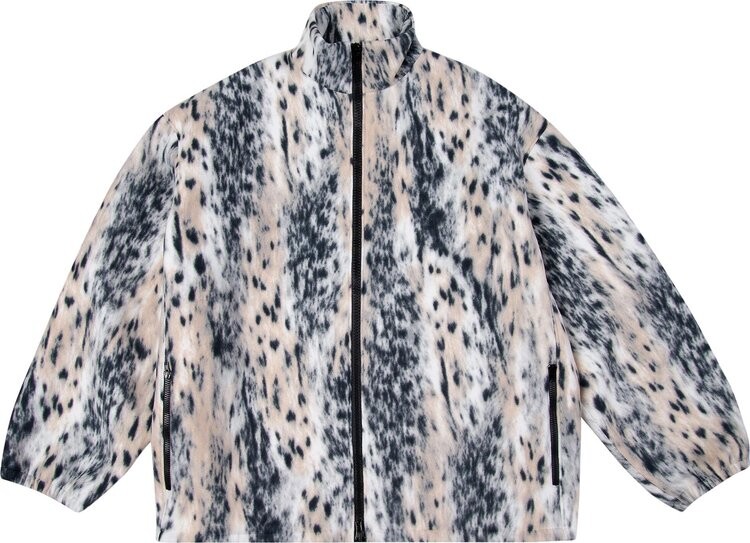 Куртка Vetements Fleece Zip Up 'Snow Leopard', белый 
Куртка Vetements Fleece Zip Up 'Snow Leopard', белый