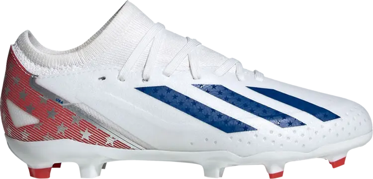 Кроссовки X Crazyfast.3 FG J 'USA', белый
Кроссовки X Crazyfast.3 FG J 'USA', белый