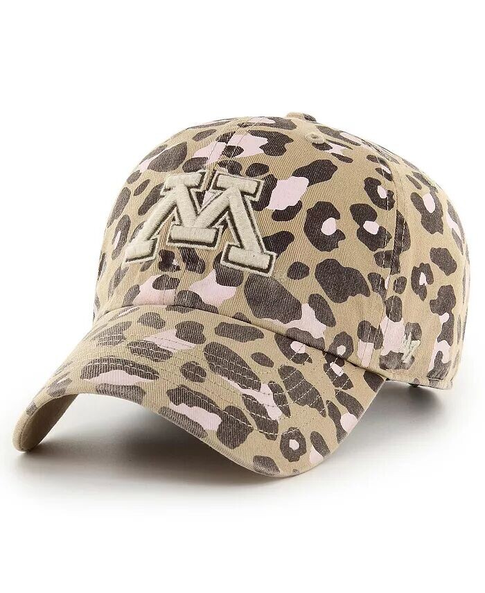 Женская регулируемая кепка цвета хаки Minnesota Golden Gophers Bagheera Clean Up '47 Brand, бежевый
Женская регулируемая кепка цвета хаки Minnesota Golden Gophers Bagheera Clean Up '47 Brand, бежевый