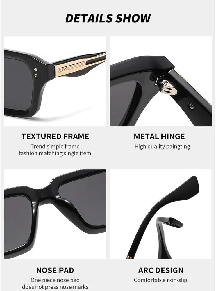 Ретро квадратные солнцезащитные очки для женщин, градиентные линзы UV400, модные прозрачные линзы, стильная оправа с заклепками для мужчин SKFGNX, Olive Green Green
Ретро квадратные солнцезащитные очки для женщин, градиентные линзы UV400, модные прозрачные линзы, стильная оправа с заклепками для мужчин SKFGNX, Olive Green Green