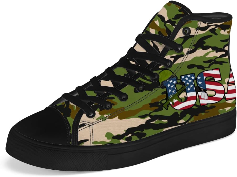 Ветеранские высокие кеды из ткани для мужчин и женщин, высокие сникерсы на шнуровке, повседневная обувь, подарок для мамы и папы Chebing, зеленый
Ветеранские высокие кеды из ткани для мужчин и женщин, высокие сникерсы на шнуровке, повседневная обувь, подарок для мамы и папы Chebing, зеленый