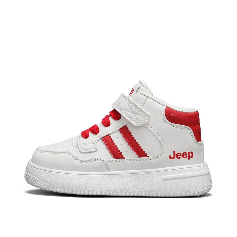 Детские скейтбординг кроссовки Mid top Synthetic Leather Abrasion Resistant Lightweight Cushioning Jeep, белый красный
Детские скейтбординг кроссовки Mid top Synthetic Leather Abrasion Resistant Lightweight Cushioning Jeep, белый красный