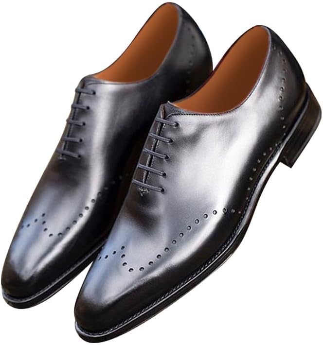 Мужские классические туфли Oxfords из натуральной кожи, современные цельнокожаные Oxford, модные туфли для выпускного, свадьбы, бизнеса, повседневного ношения, костюмов и смокинга Santimon, черный
Мужские классические туфли Oxfords из натуральной кожи, современные цельнокожаные Oxford, модные туфли для выпускного, свадьбы, бизнеса, повседневного ношения, костюмов и смокинга Santimon, черный