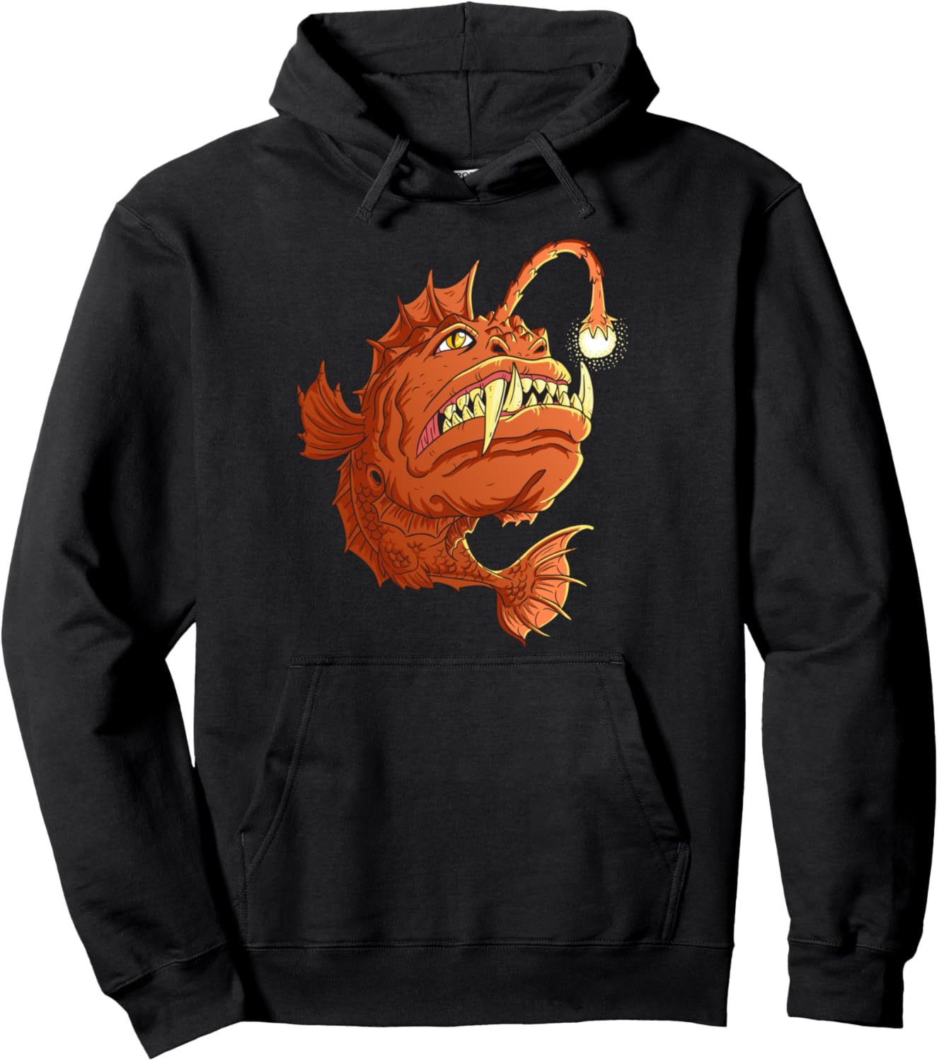 Толстовка с изображением угловатой рыбы и глубоководной рыбы Angler Fish Outfits, черный
Толстовка с изображением угловатой рыбы и глубоководной рыбы Angler Fish Outfits, черный