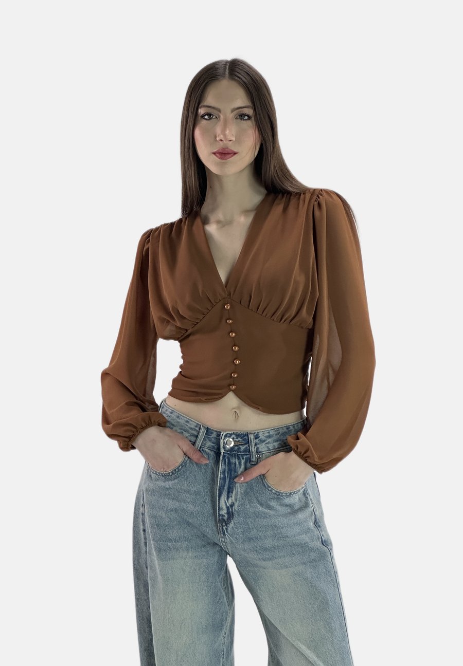Блуза Elara Blouse, Braun/Brown
Блуза Elara Blouse, Braun/Brown
