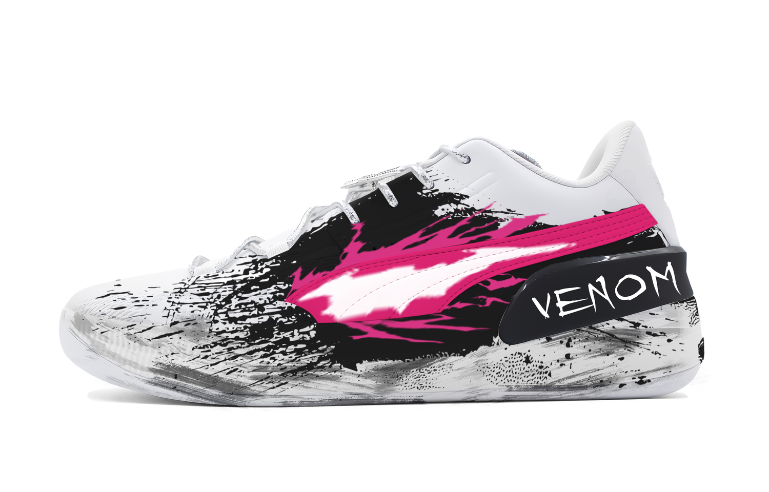 Clyde Hardwood Team Tower Rabbit, мужские баскетбольные кроссовки low top с принтом ink splatter и амортизацией PUMA, розовый
Clyde Hardwood Team Tower Rabbit, мужские баскетбольные кроссовки low top с принтом ink splatter и амортизацией PUMA, розовый