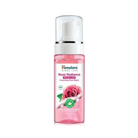 Мицеллярная пенка для умывания для лица Himalaya Rose Radiance 150 мл
Мицеллярная пенка для умывания для лица Himalaya Rose Radiance 150 мл