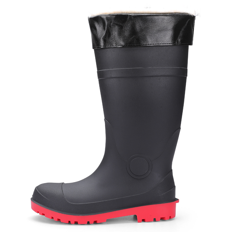 LONGYING Мужские дождевые сапоги черно-красные, цвет Black Red
LONGYING Мужские дождевые сапоги черно-красные, цвет Black Red