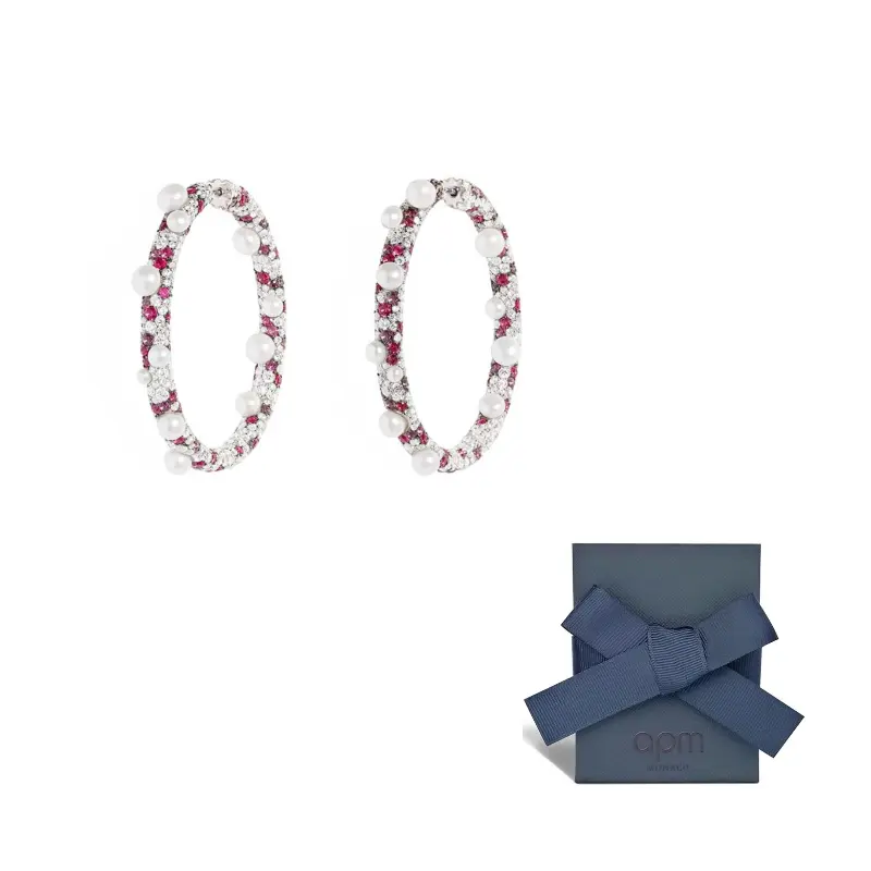 Apm Monaco Серьги из 925 стерлингового серебра женские Rouge Red
Apm Monaco Серьги из 925 стерлингового серебра женские Rouge Red