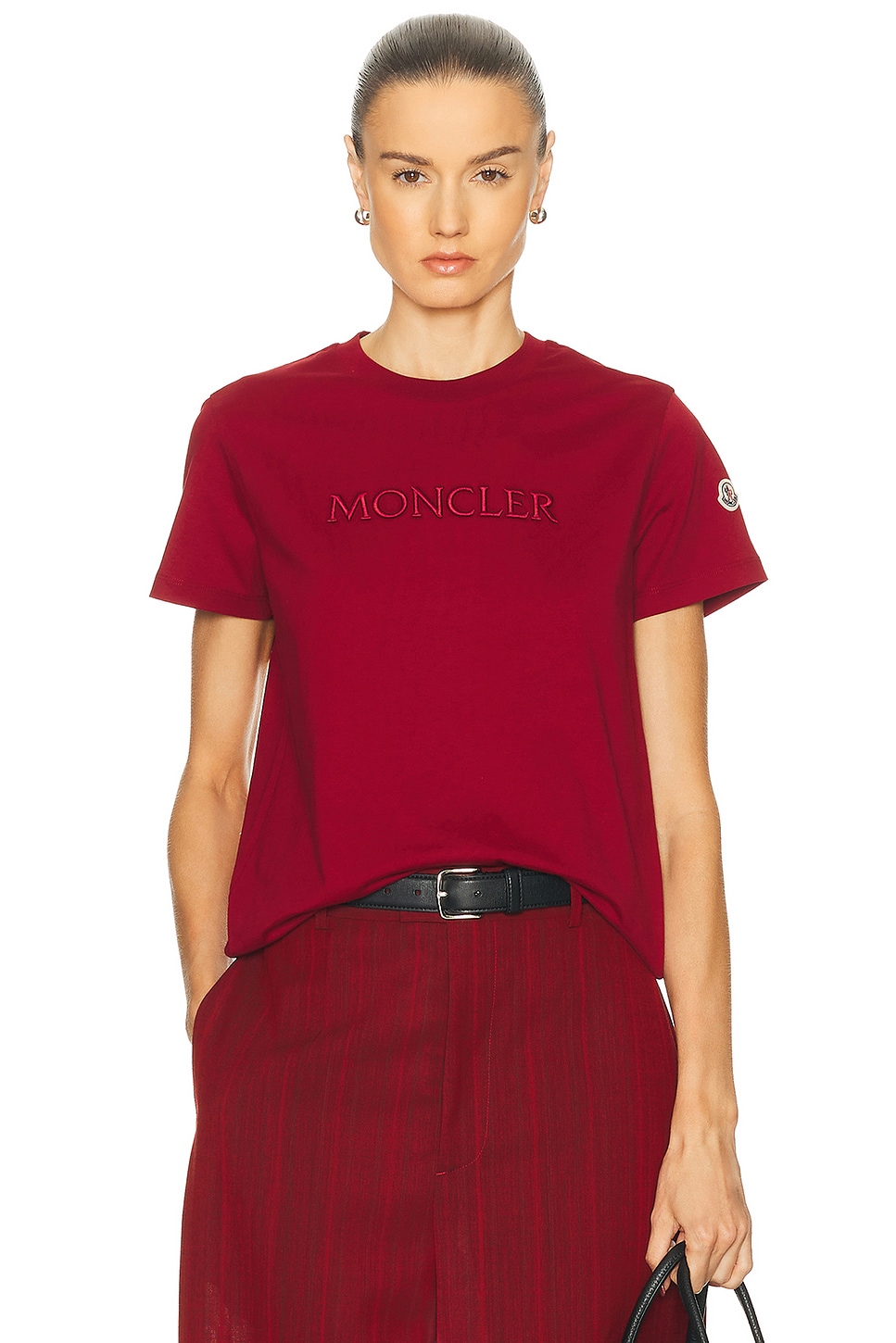 Футболка с коротким рукавом Moncler, Antique Burgundy
Футболка с коротким рукавом Moncler, Antique Burgundy