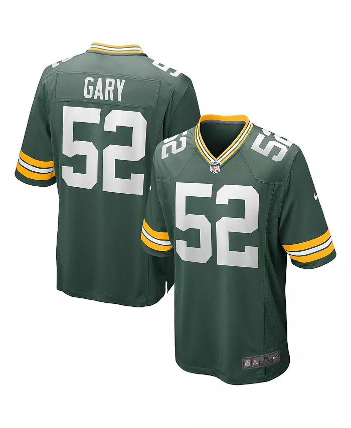 Мужская игровая футболка Rashan Gary Green Green Bay Packers Nike
Мужская игровая футболка Rashan Gary Green Green Bay Packers Nike