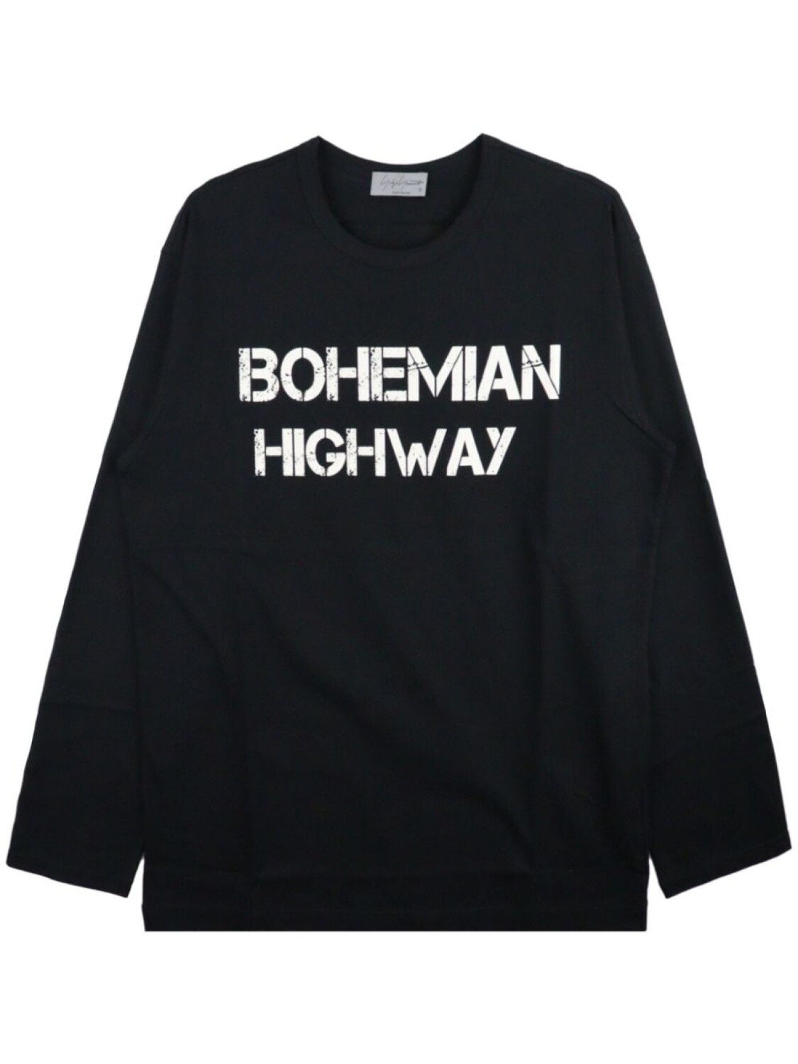 Yohji Yamamoto футболка из хлопка с логотипом, черный
Yohji Yamamoto футболка из хлопка с логотипом, черный