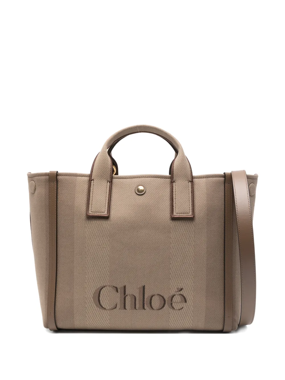 Сумка-тоут Carry с тиснением в виде полос Chloé, бежевый
Сумка-тоут Carry с тиснением в виде полос Chloé, бежевый