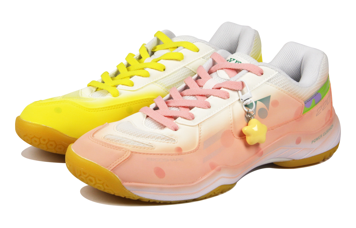 Power Cushion амортизация устойчивость к истиранию дышащие низкие кроссовки для бадминтона unisex YONEX, желтый
Power Cushion амортизация устойчивость к истиранию дышащие низкие кроссовки для бадминтона unisex YONEX, желтый