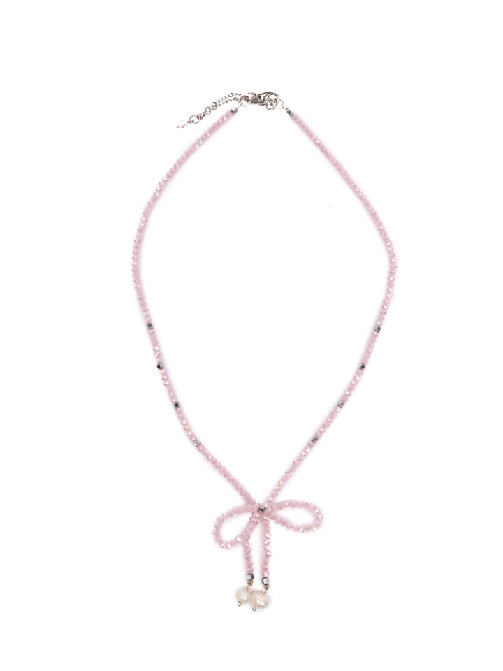 Collezione alessandro Короткое розовое ожерелье в виде бантика
Collezione alessandro Короткое розовое ожерелье в виде бантика