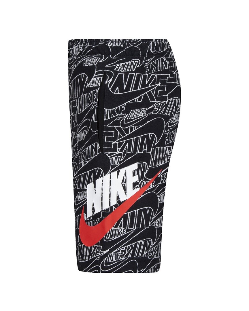 Шорты с логотипом Nike All Over, черный 
Шорты с логотипом Nike All Over, черный