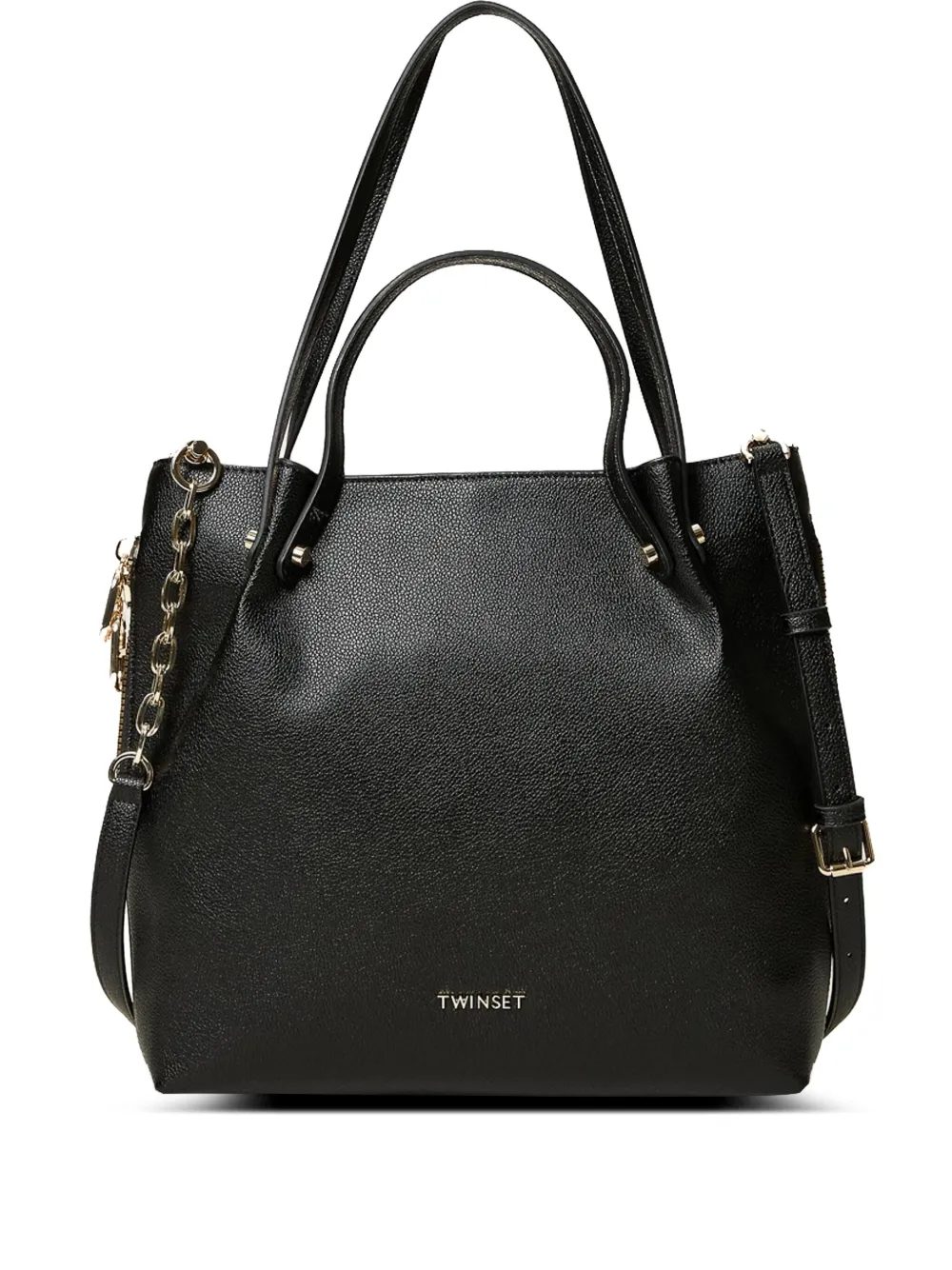 Сумка-шоппер с застежкой-молнией TWINSET, черный
Сумка-шоппер с застежкой-молнией TWINSET, черный