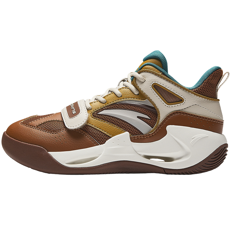 Antakids Детские баскетбольные кроссовки средней высоты, устойчивые к истиранию в аэродинамической трубе, коричневые
Antakids Детские баскетбольные кроссовки средней высоты, устойчивые к истиранию в аэродинамической трубе, коричневые